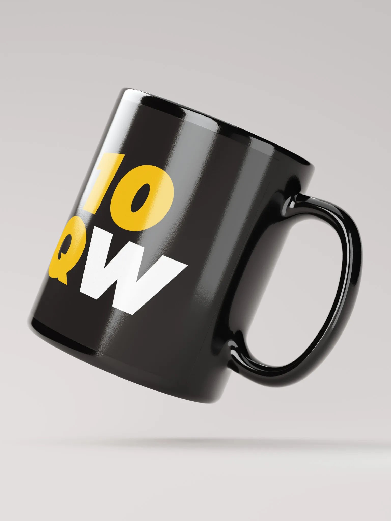 Ten Questions With Black Ceramic Mug product image (2)