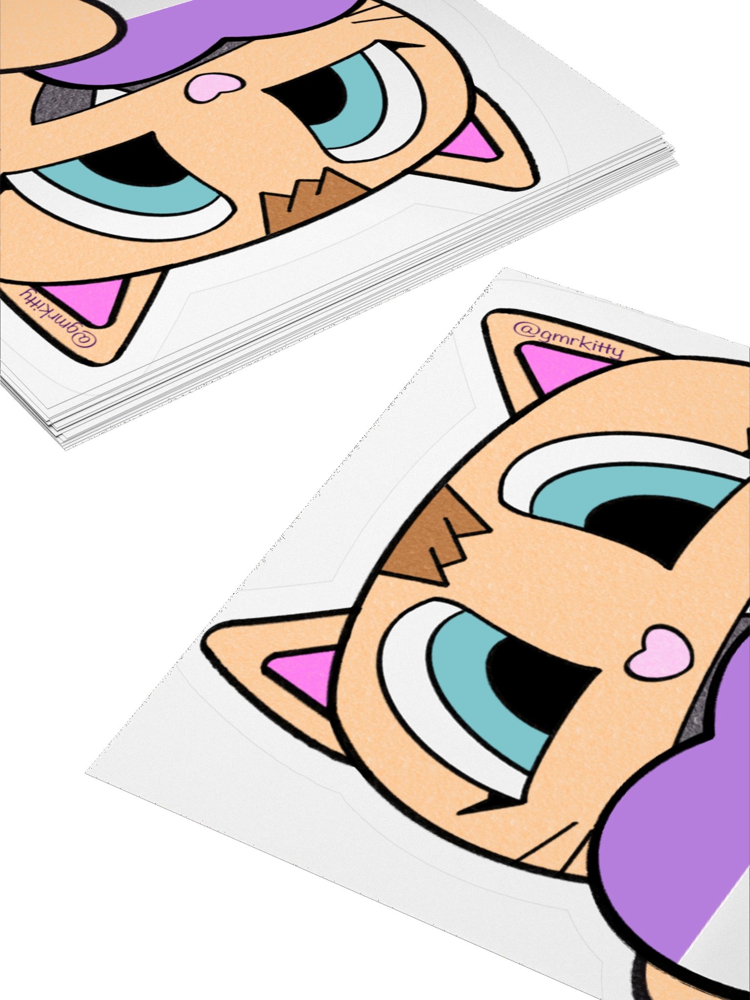 Genderqueer Pride Kitty Sticker product image (10)