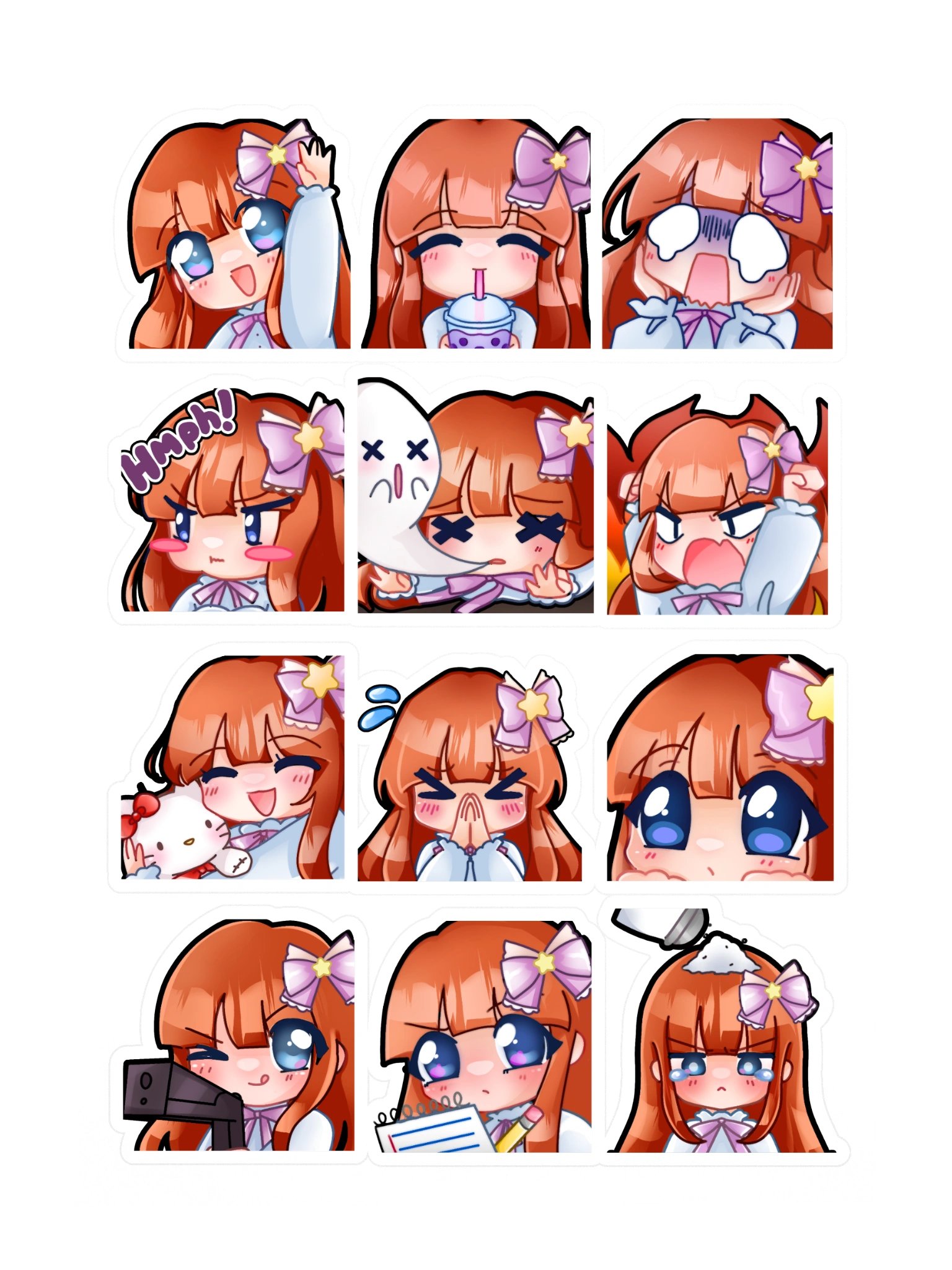 Emote Sticker Set 2 product image (3)