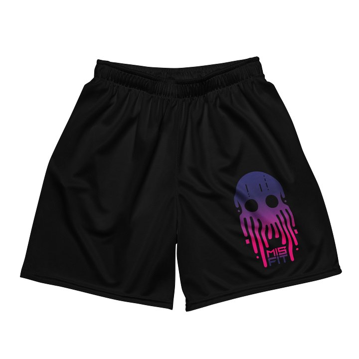 MisfitMask Athletic Shorts - Black product image (2)