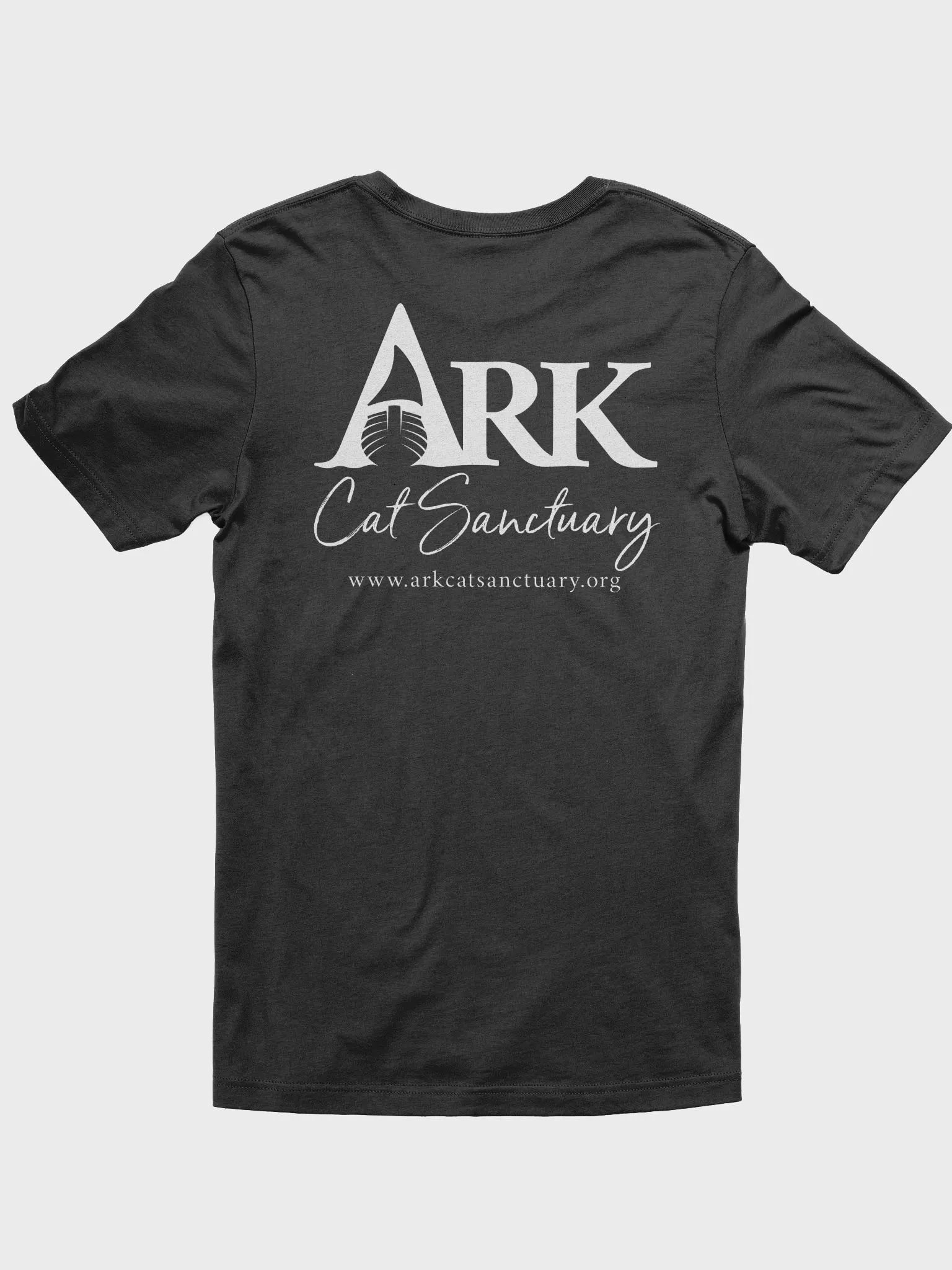 Ark Logo Tee - Black with Front and Back Logos product image (2)