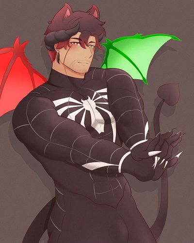 This Halloween I'm going to embrace my darkness and use it to cause chaos upon your world. 

You and I will become one~ 

🎨: ...