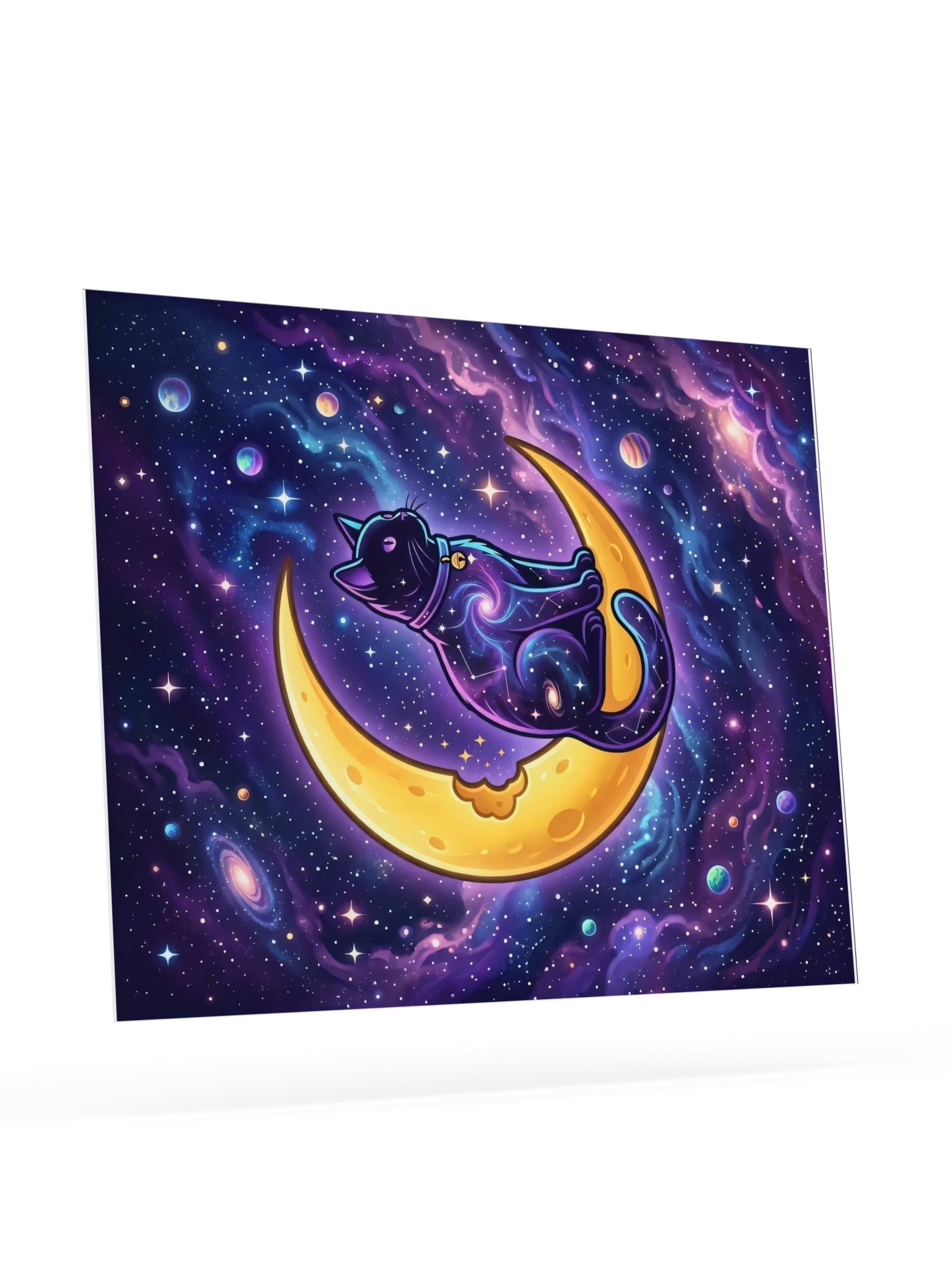 Moon Snack Cat Poster product image (23)