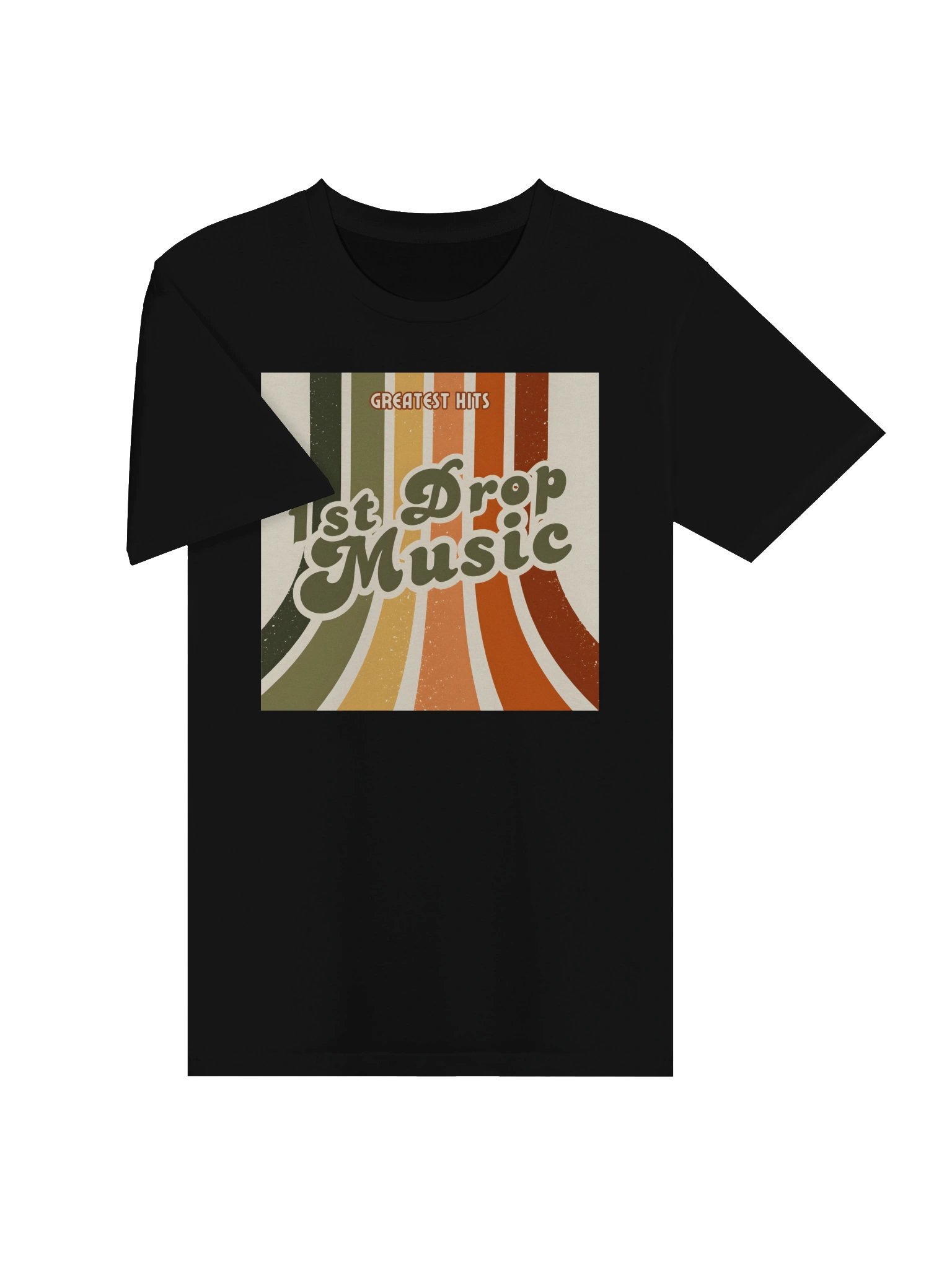 1st Drop Music Retro Record Sleeve T-shirt product image (3)