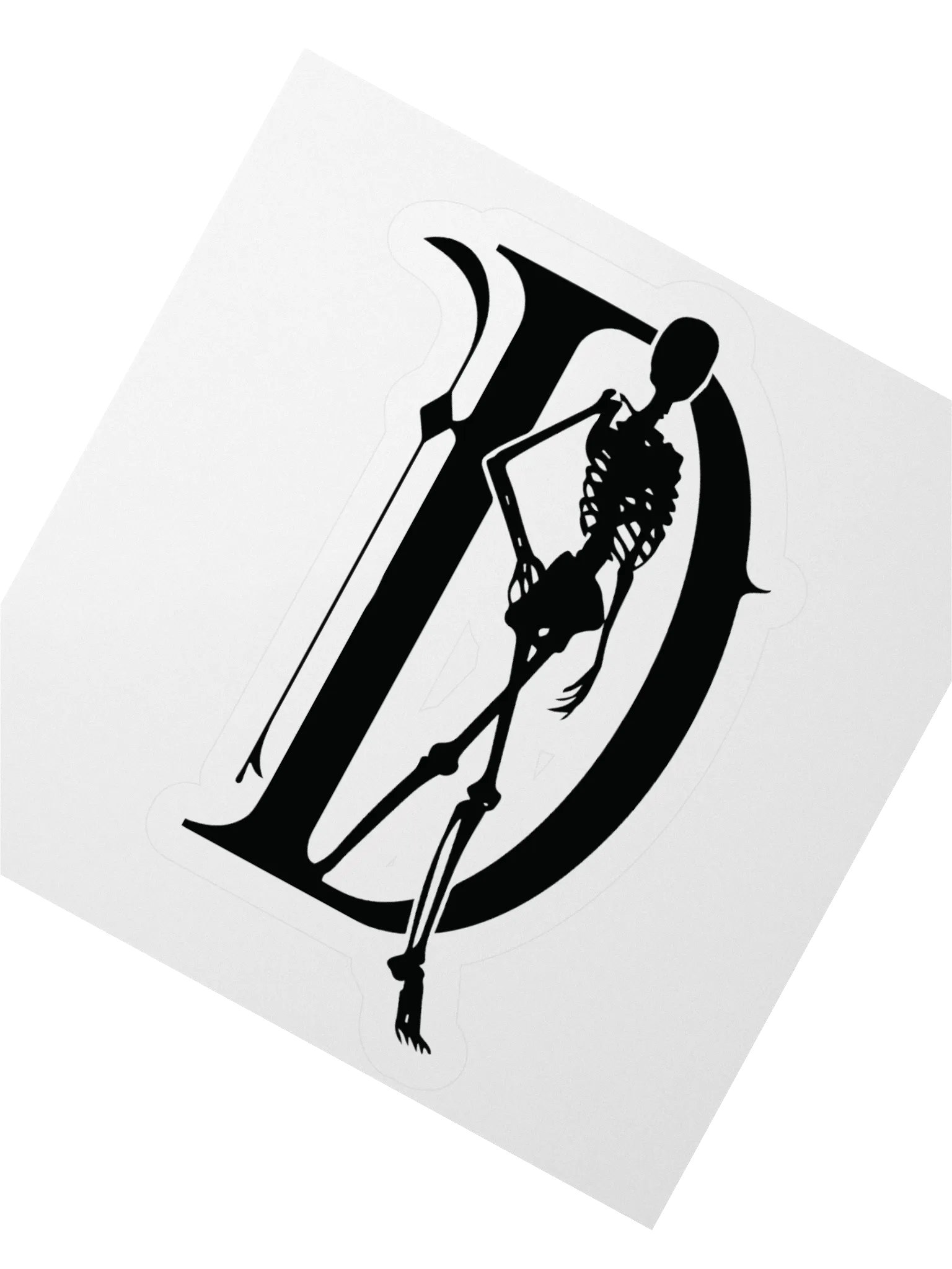 Deathstetics D Kiss Cut Stickers product image (5)