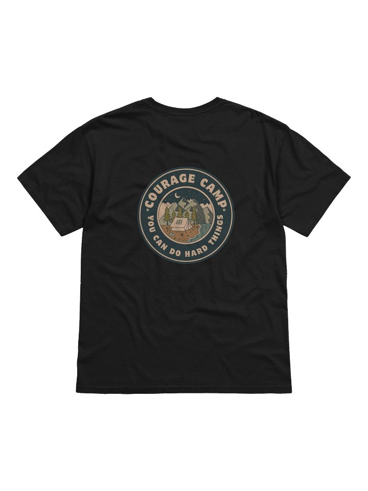 "Courage Camp" Comfort Colors Tee product image (2)