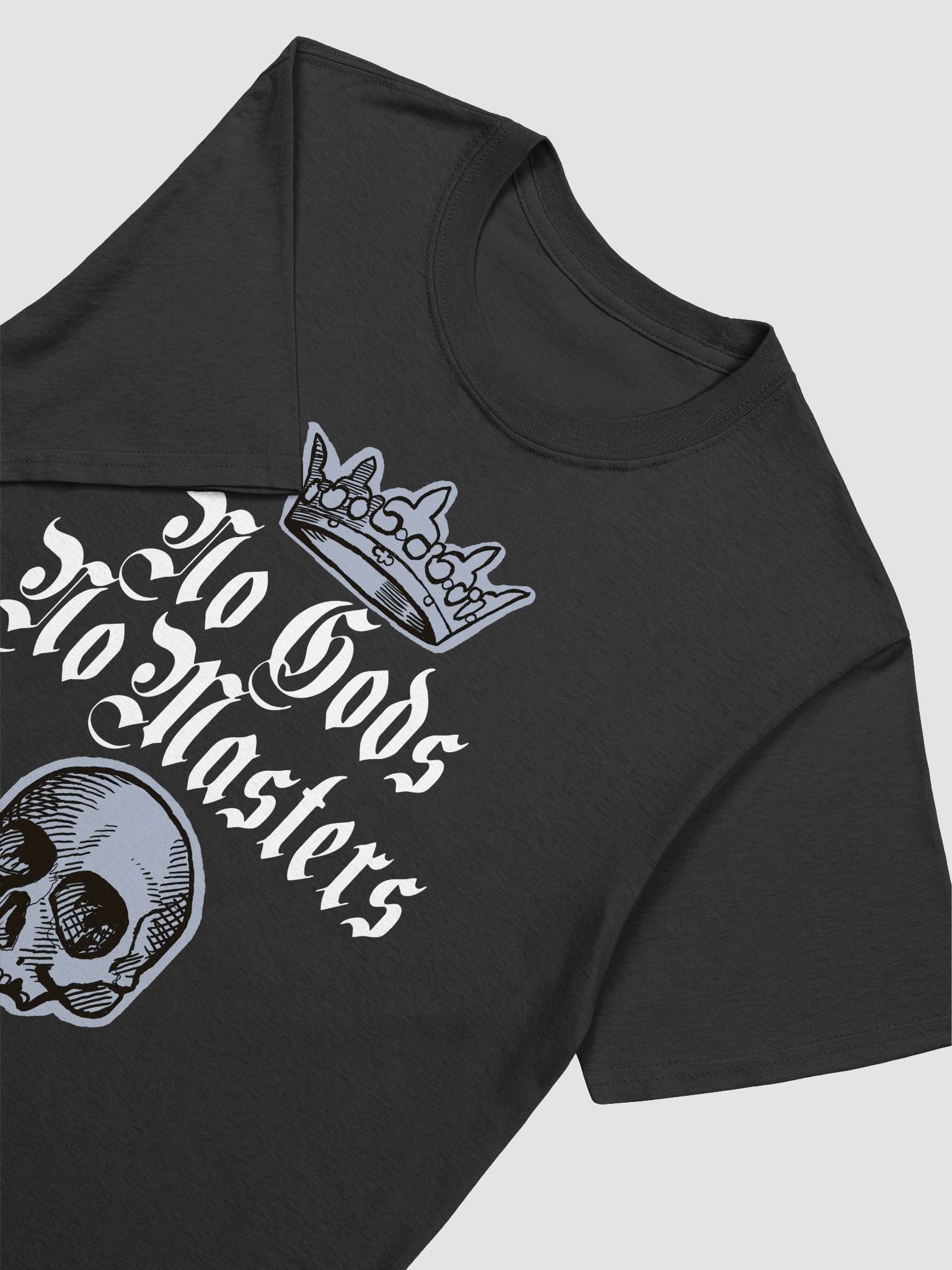 No Gods No Masters dark Skull T-Shirt product image (11)