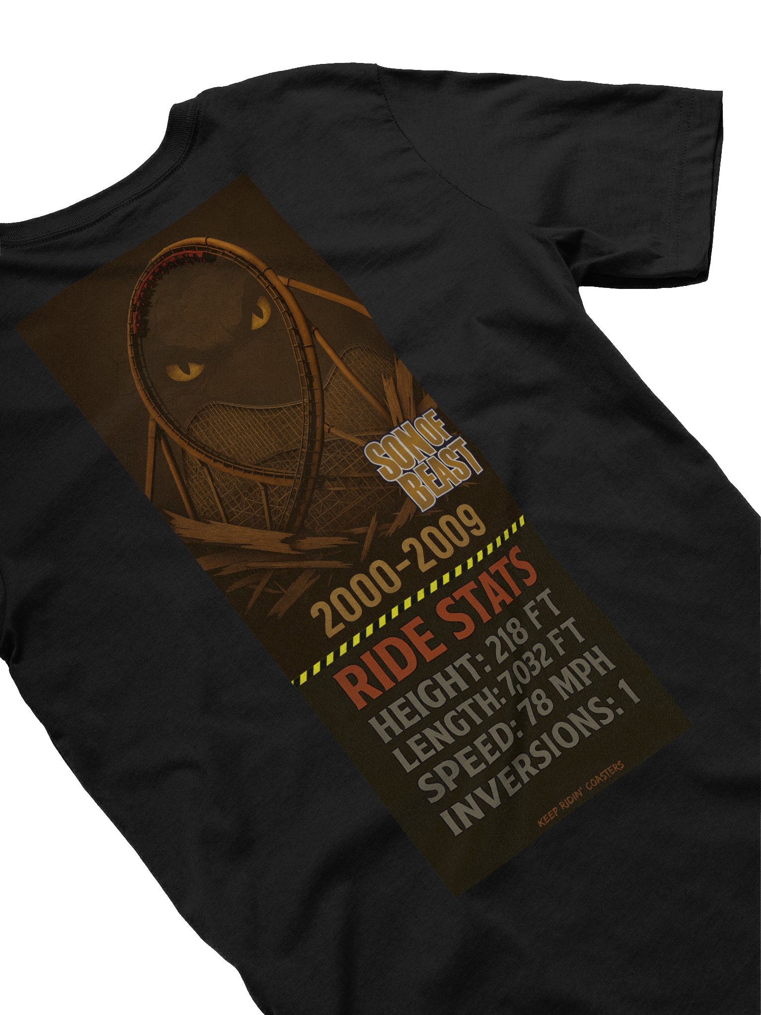 Son of Beast Roller Coaster Loop T-Shirt product image (4)