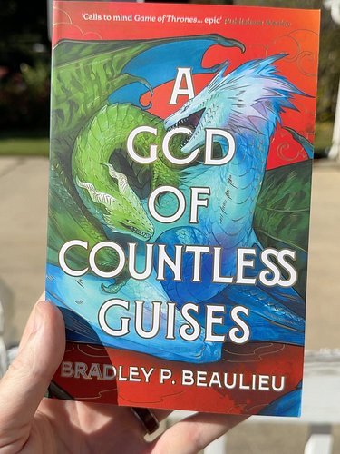 Exciting news! A God of Countless Guises is coming out in paperback! Thanks to the whole team over at @headofzeus! (Funnily e...