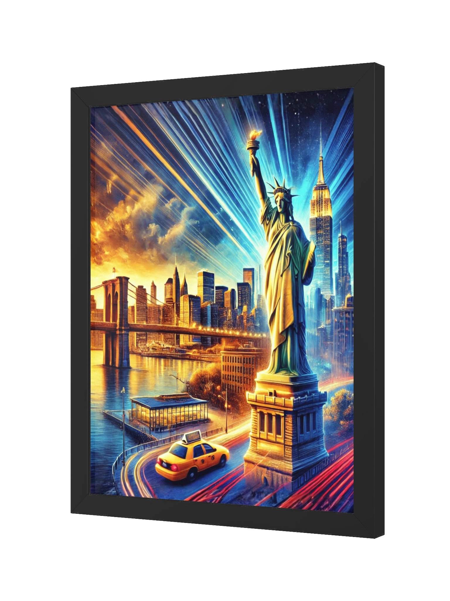 HEART OF NEW YORK | Framed Art Print product image (3)