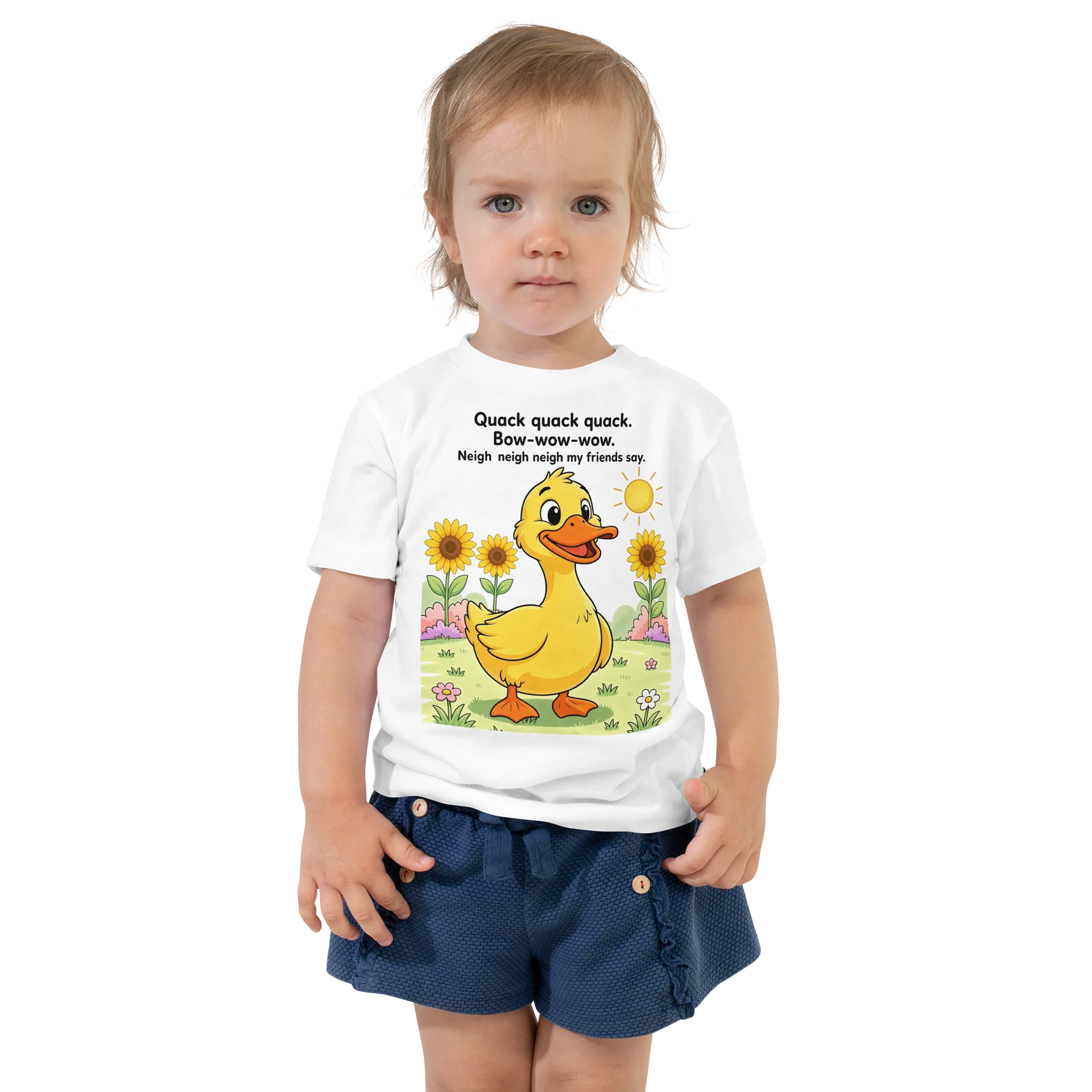 Quack Quack Duck Garden Toddler Tee product image (1)