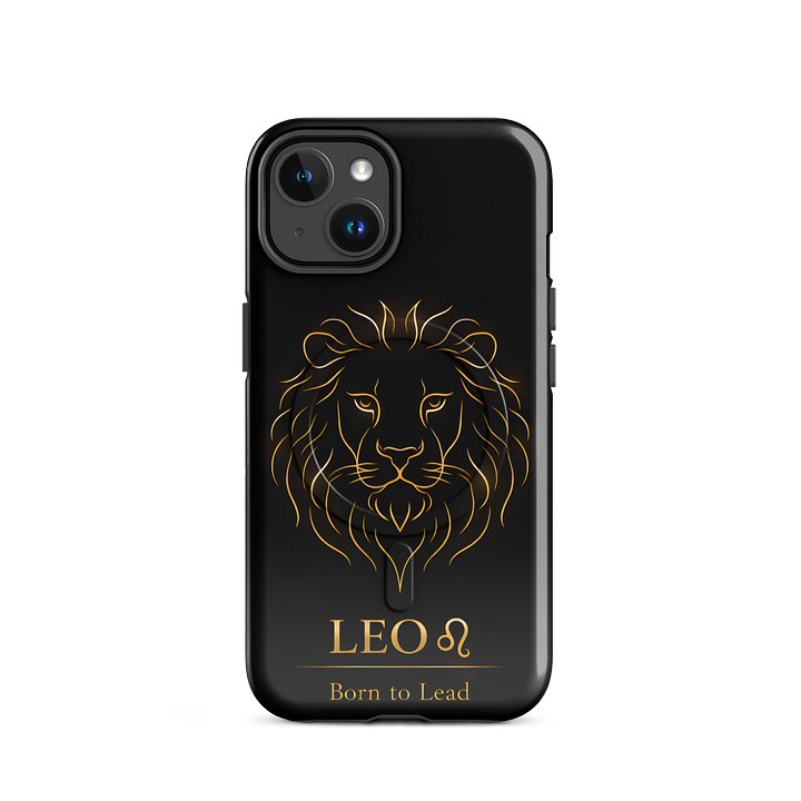 Leo ♌ iPhone Case – Born to Lead | MagSafe Tough Case product image (33)