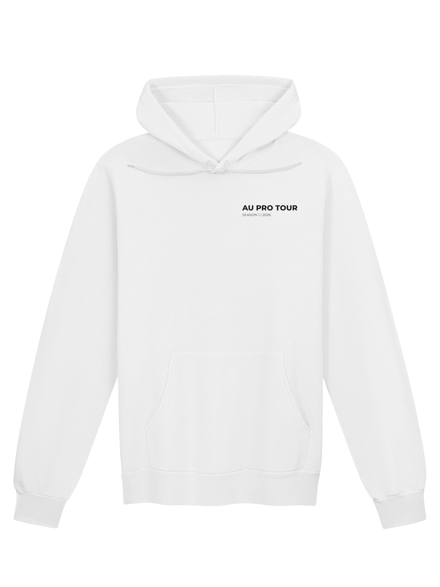 The "Circuit" White Hoodie - AU PRO TOUR 2026 product image (3)
