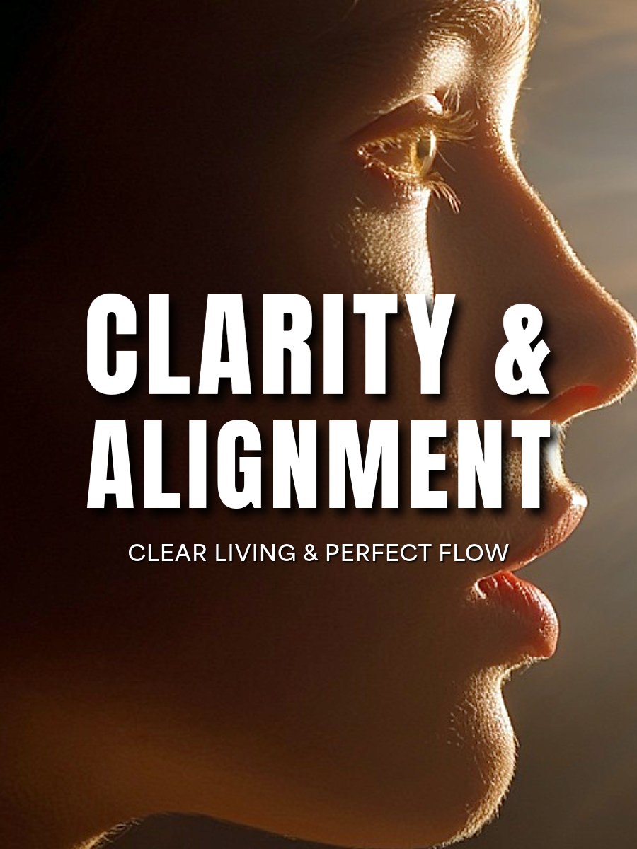 LIFE OF CLARITY & ALIGNMENT – Crystal Clear Living, Perfect Flow Forever - Mental Clarity | Inner Alignment | Effortless Flow State Protocol (Premium) product image (1)