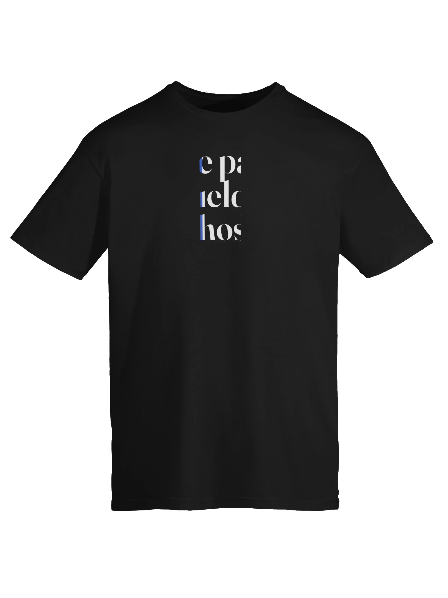 T-shirt « La phrase » — tricolore · nuit product image (5)