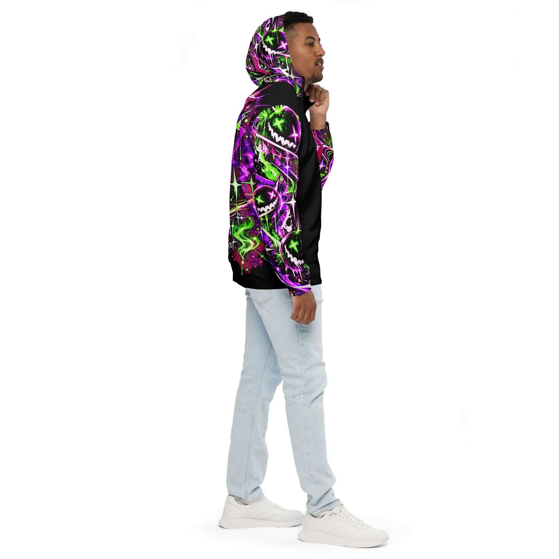 Happy Chaos Graffiti Windbreaker product image (5)