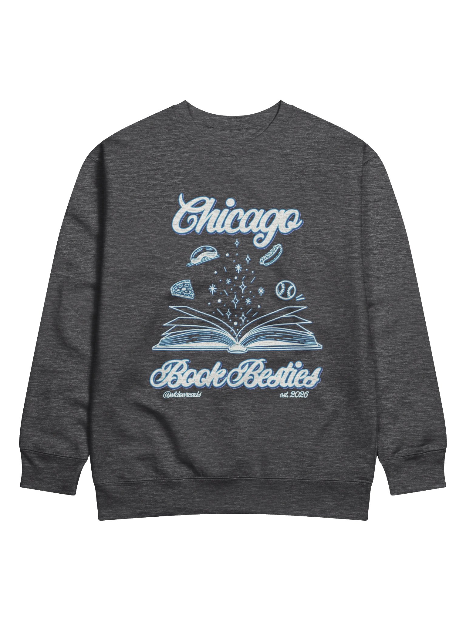 #ChicagoBookBesties Crewneck product image (54)