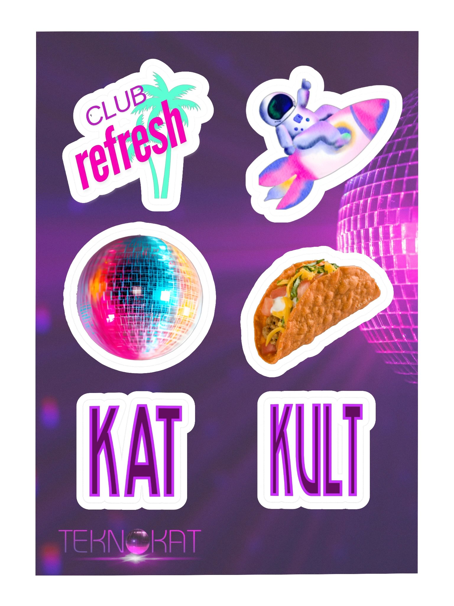teknokat emote stickers product image (3)