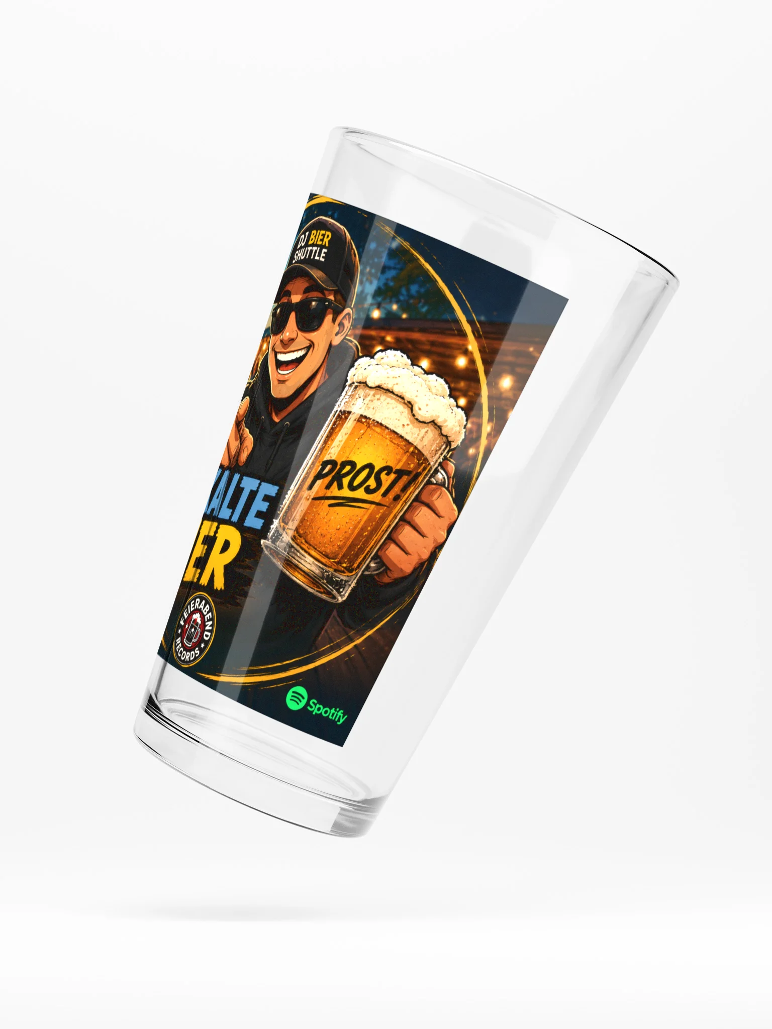 DJ Beer Shuttle Beer Glass product image (5)