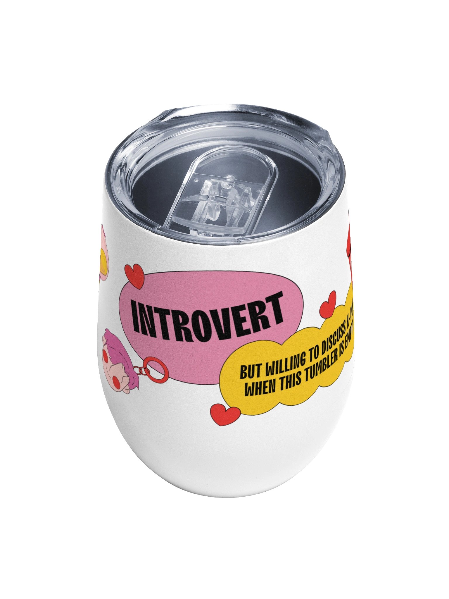 K-Pop Introvert Wine Tumbler product image (4)