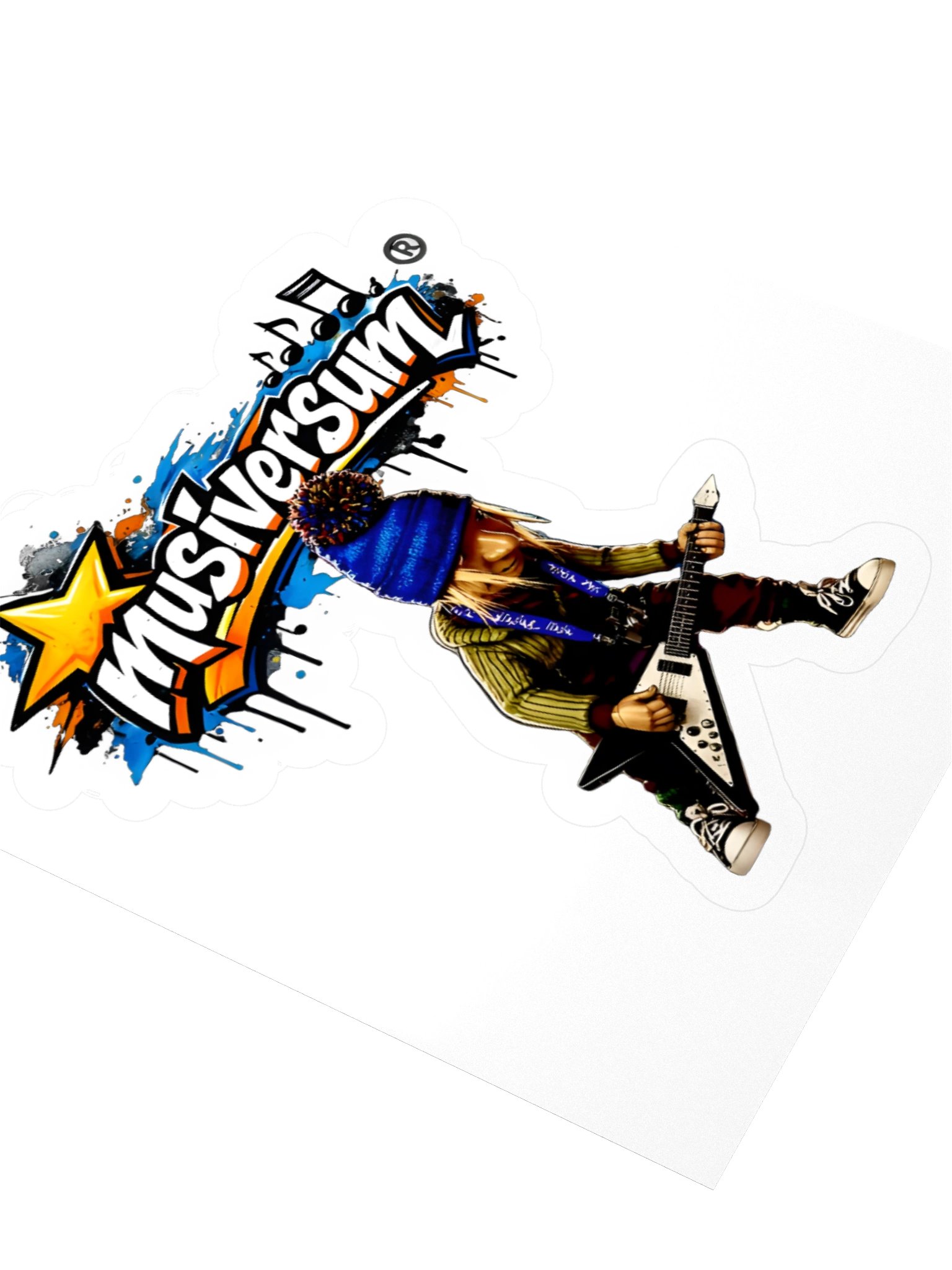 Jonathan Flyng V Sticker product image (3)