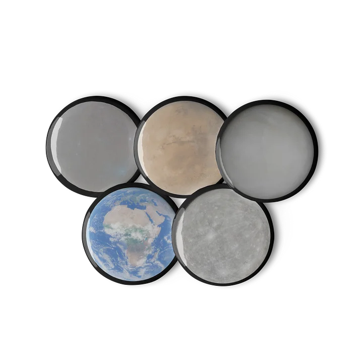 Inner Solar System Buttons product image (1)