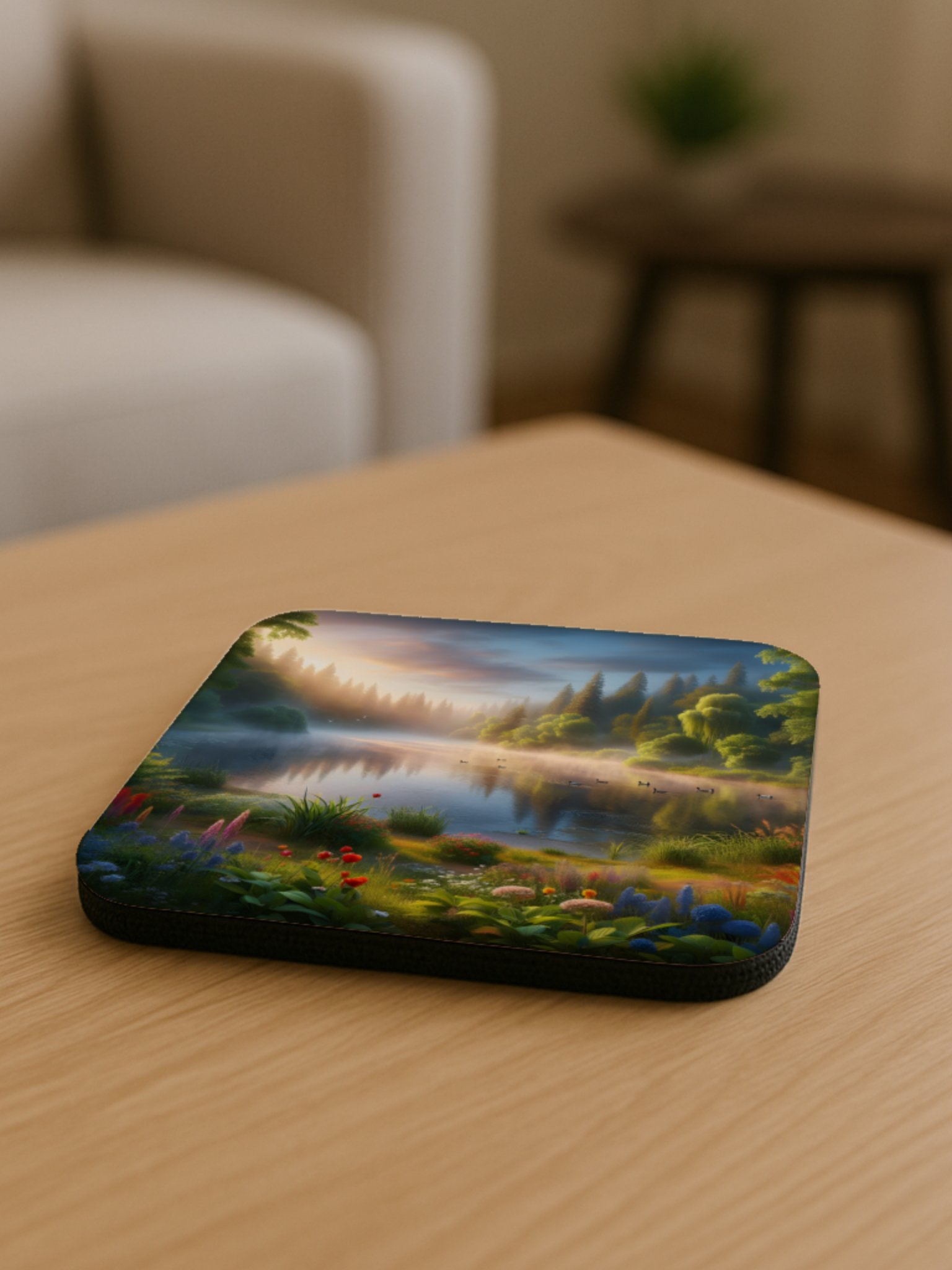 Morning Glow Cork Coaster product image (4)