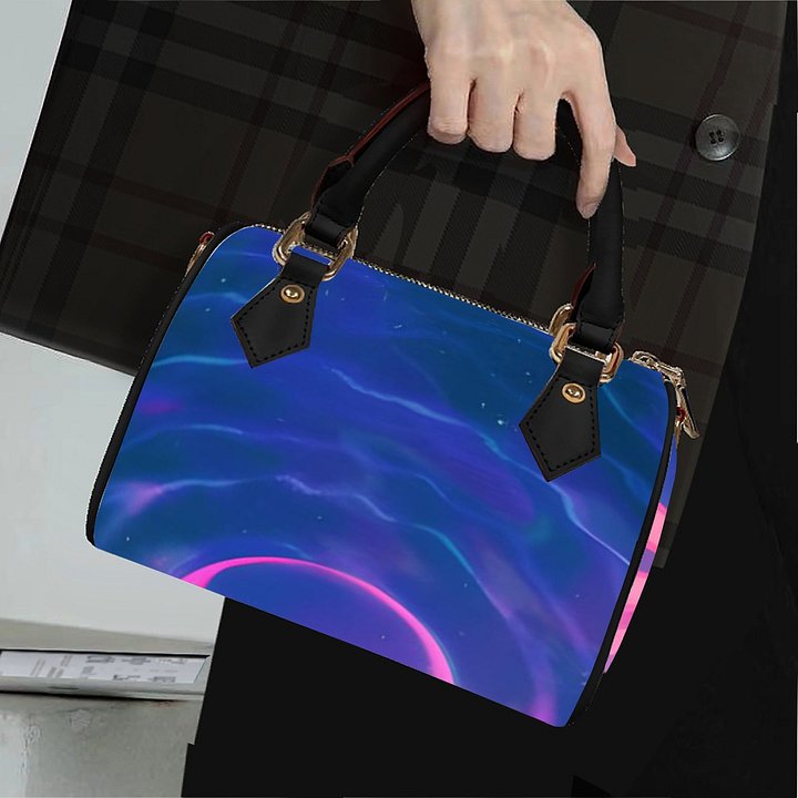Nebula Dream Leather Barrel Bag product image (1)