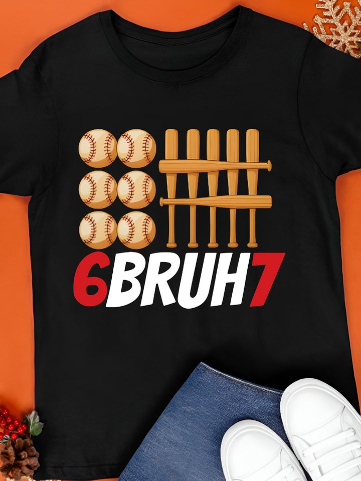 67 Bruh Baseball Christmas Shirt product image (1)