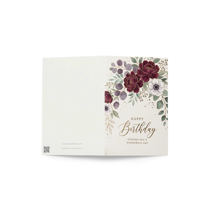 Floral Birthday Card product image (2)