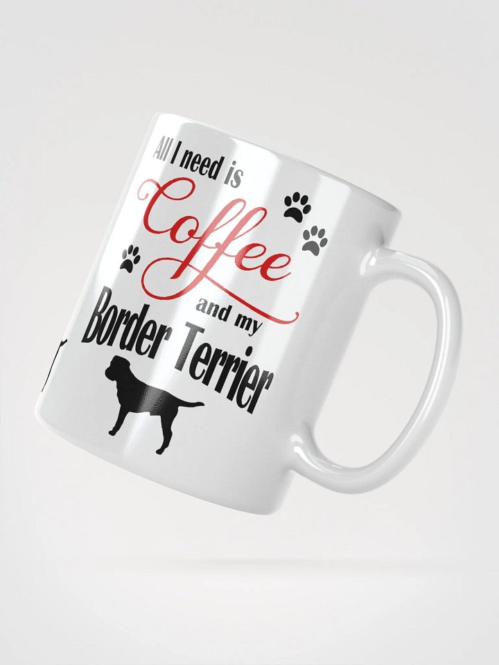 Coffee and my Border Terrier Mug product image (2)