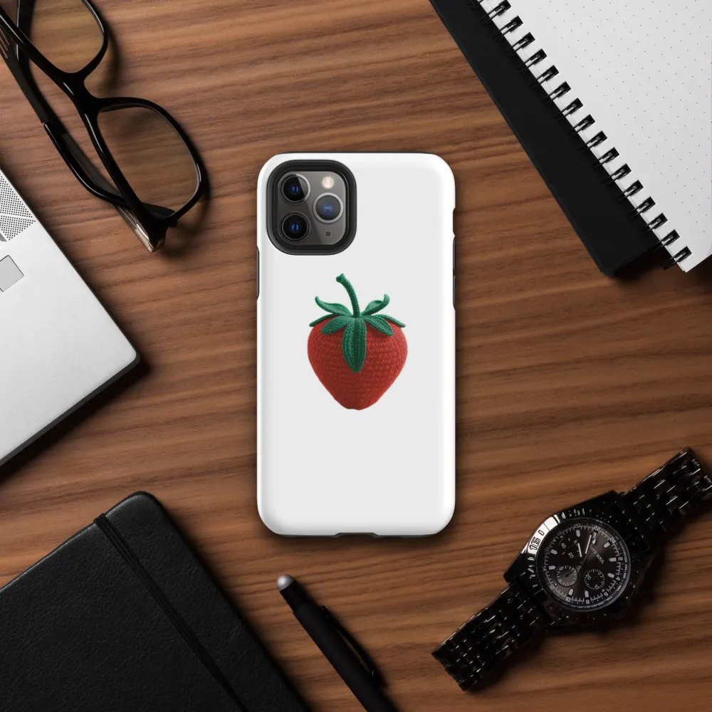 CozyAvocado Tough Case for iPhone Strawberry #1 product image (32)