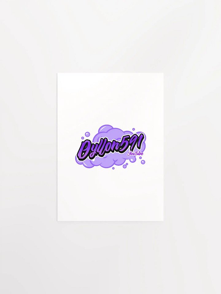 Dyllon591 YouTube Wall Logo Poster product image (1)