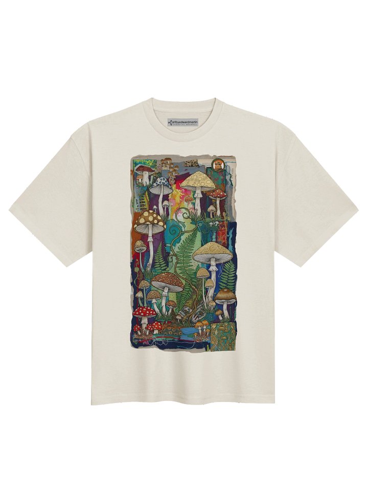 The Mycelium Muse Oversized Tee product image (1)