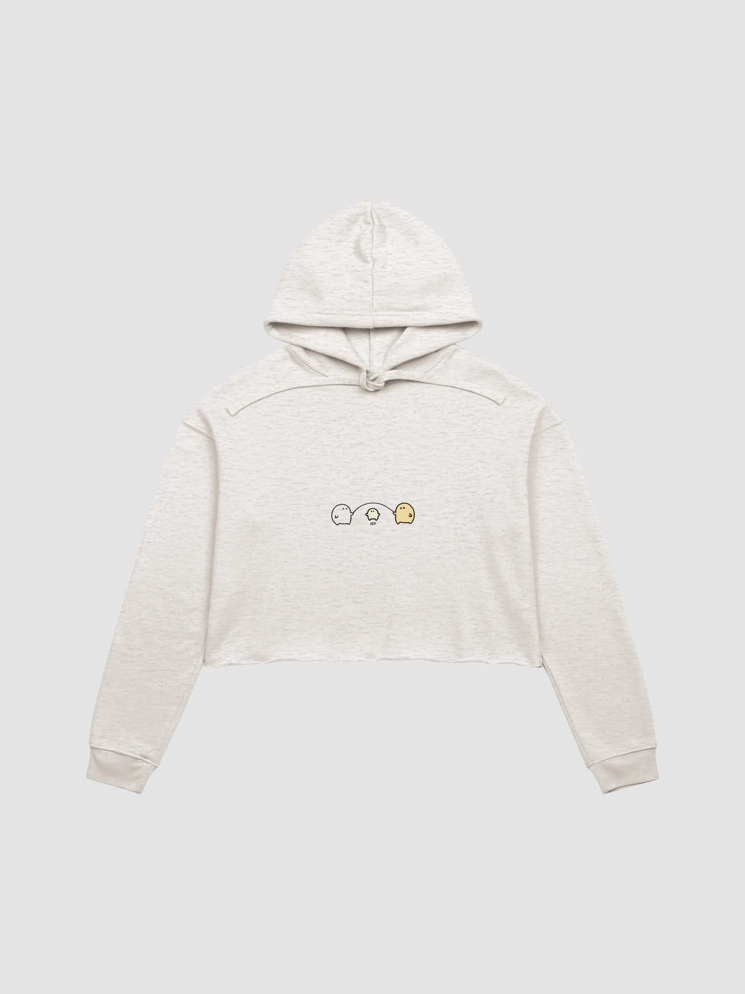 Ghostly Trio Crop Hoodie product image (3)