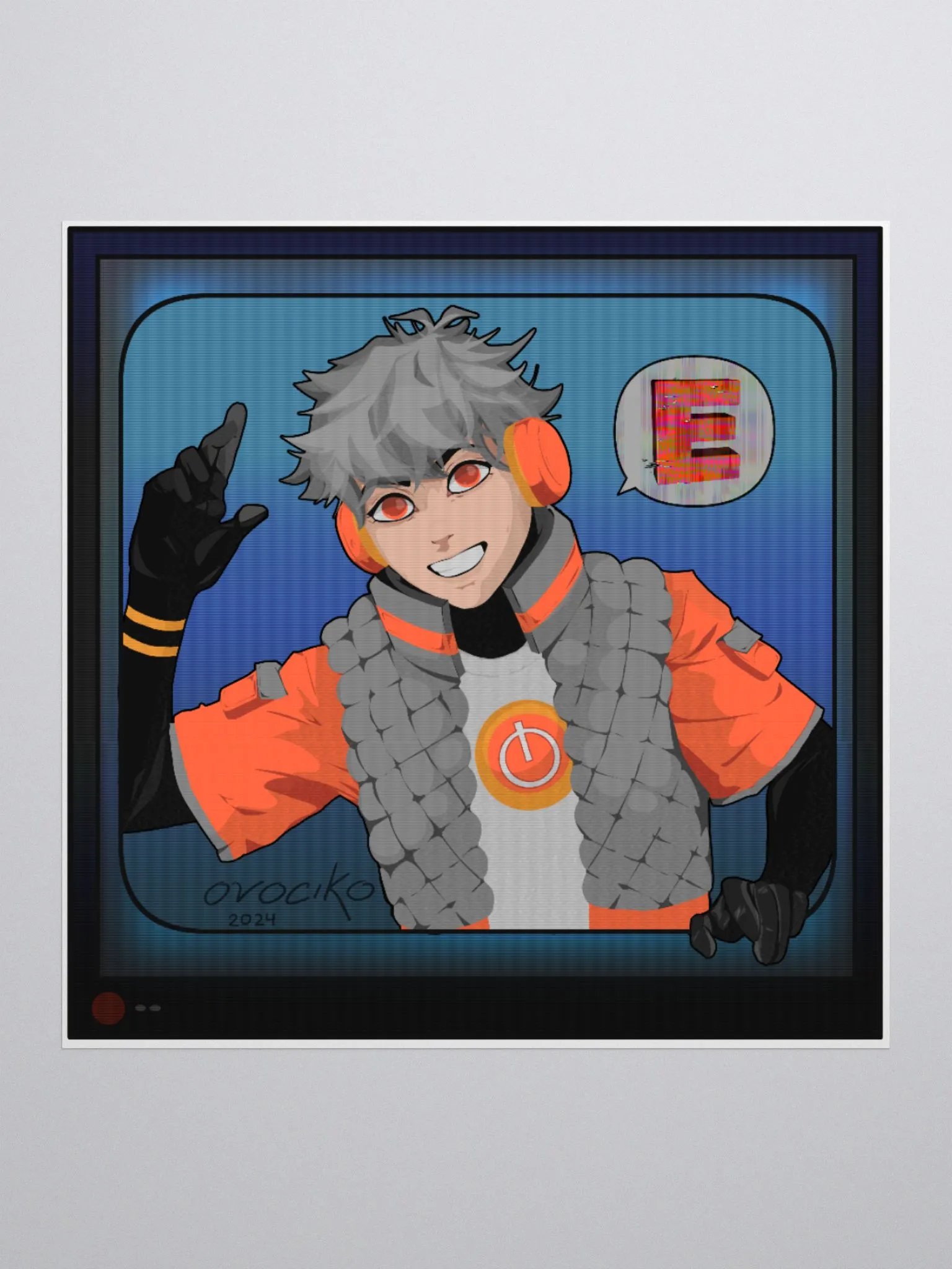 Power Guy 2.0 "E" Sticker product image (1)