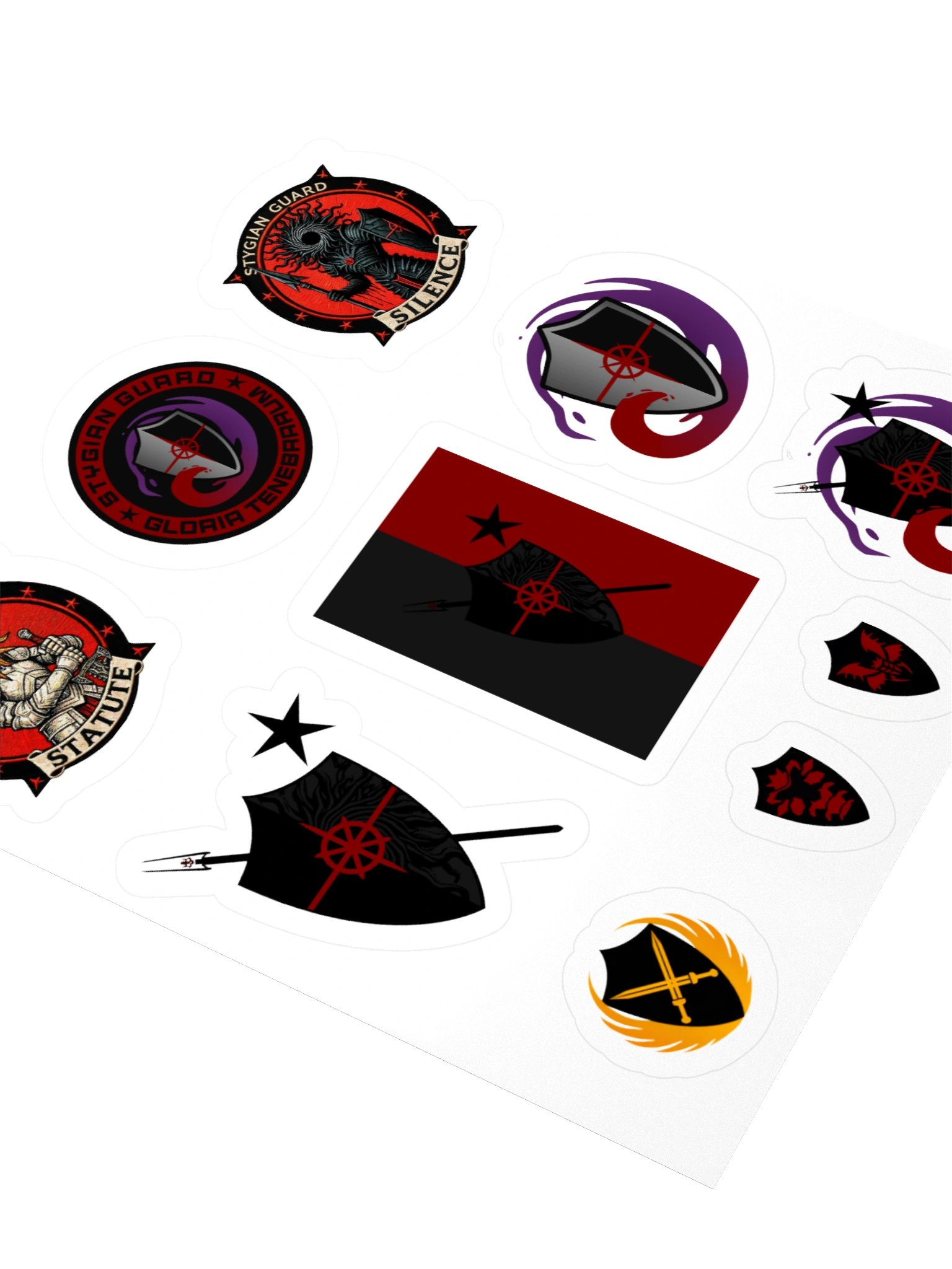 Stygian Guard Sticker Sheet product image (3)