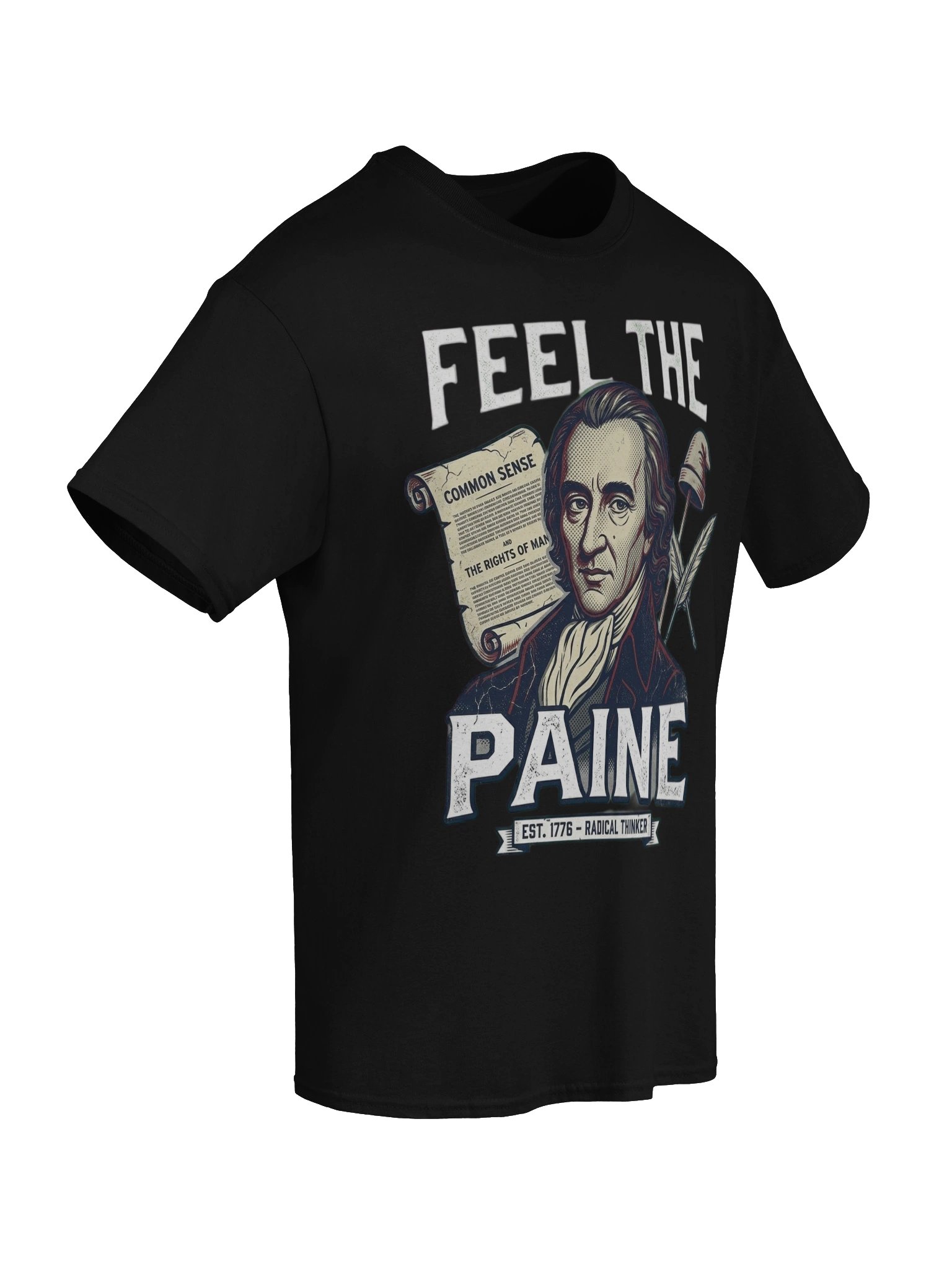 Thomas Paine "Feel the Paine" T-Shirt product image (8)