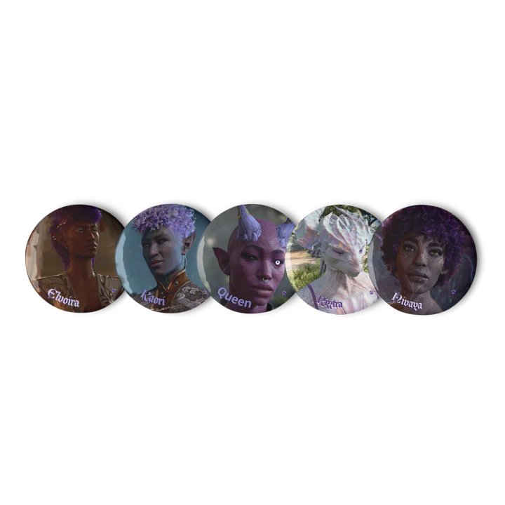 The Girls Pin Collection (Complete) product image (1)
