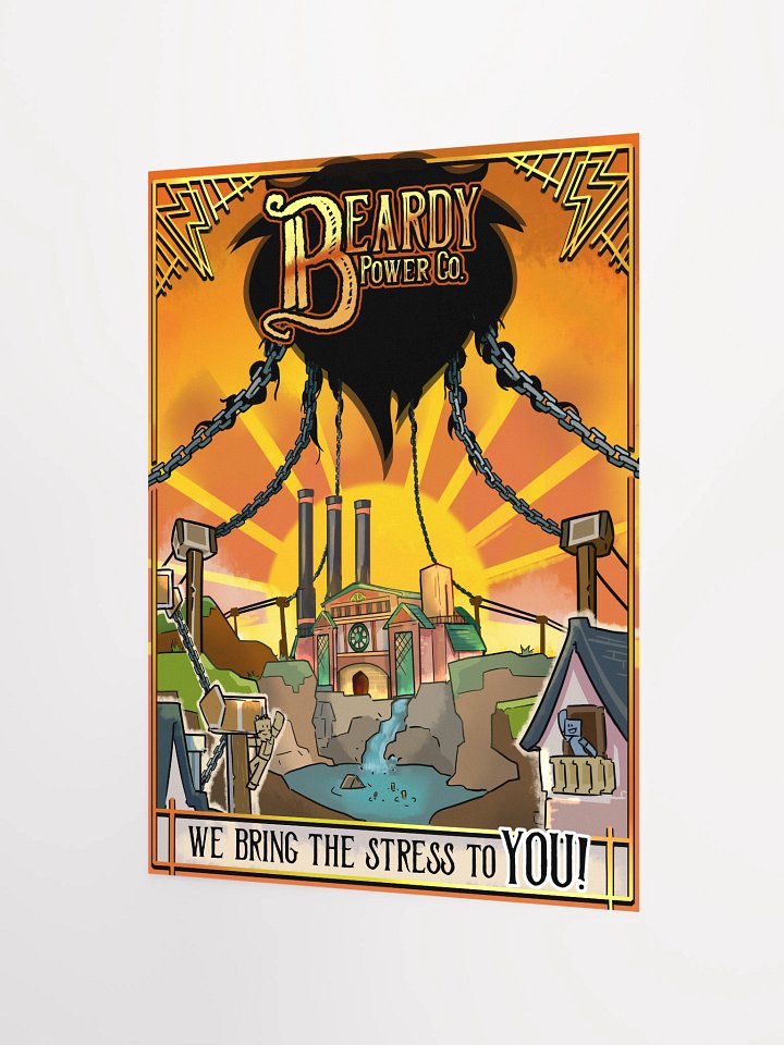 We bring the stress to YOU! print (Orange) product image (3)