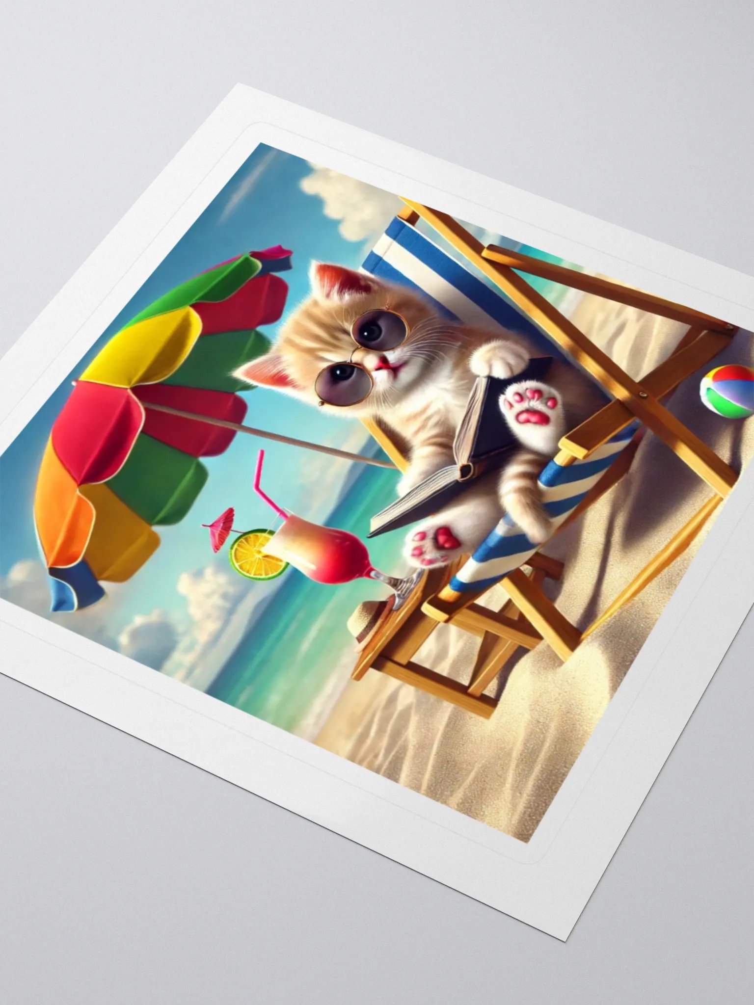 Beach Vibes: Relaxed Kitty product image (3)