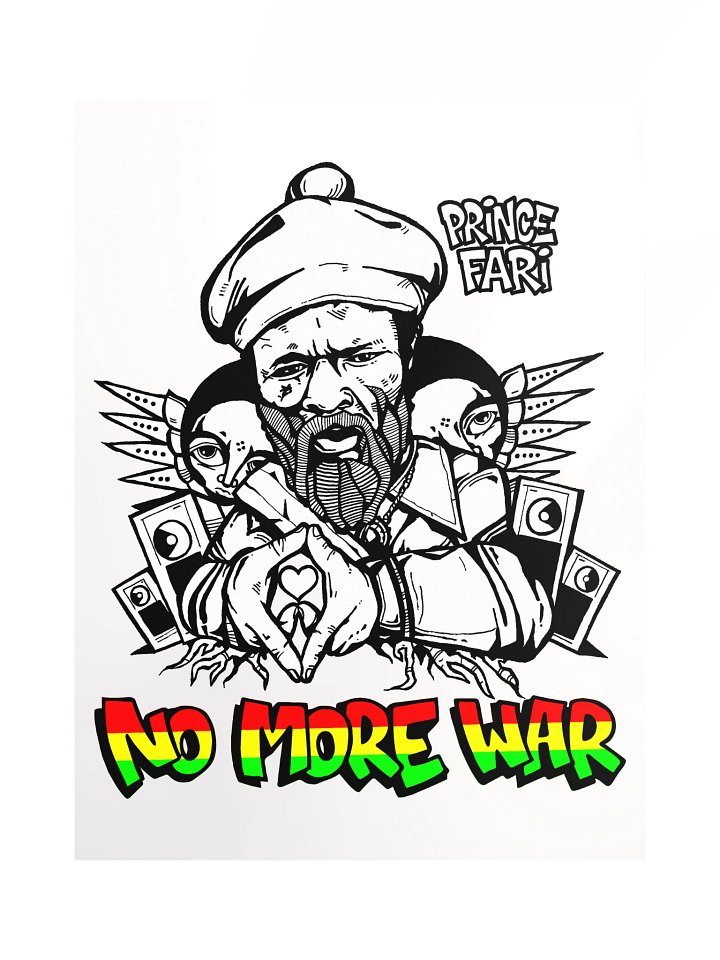 Prince Far I Poster by RasTerms37 (Red Gold Green) product image (1)