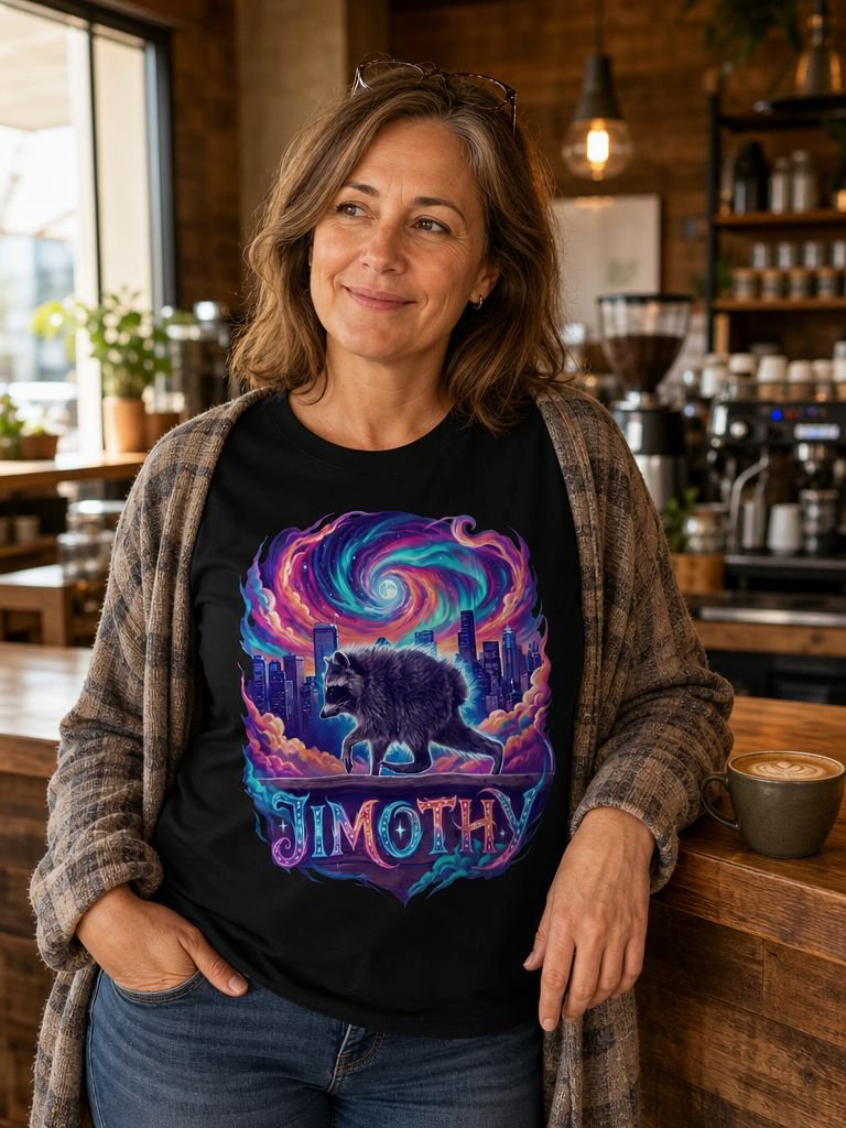 Jimothy's Cosmic Skyline Tee product image (1)