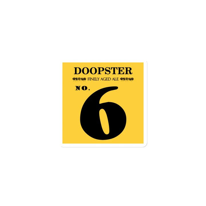 Doopster Magnets - Doopster Ale No. 6 product image (1)