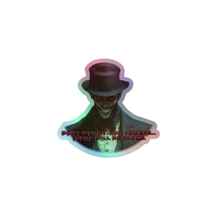 HYDE TWBB Kiss-Cut Holographic Sticker Sheet product image (1)