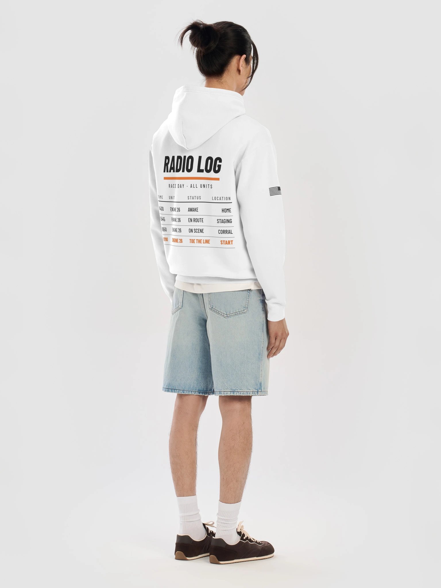 Radio Log Hoodie: Engine 26 product image (22)