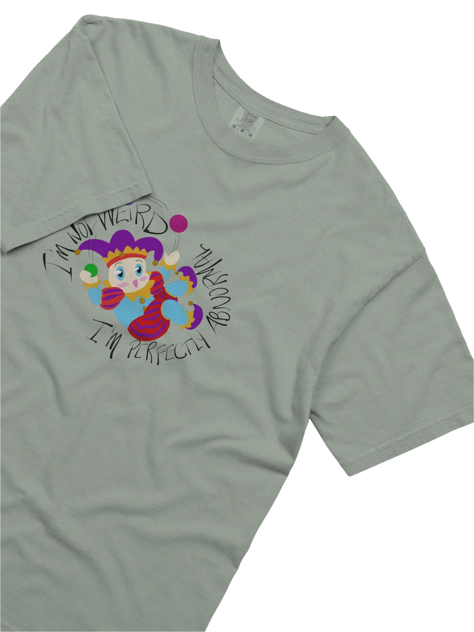 I'm not weird (heavyweight tee) product image (5)