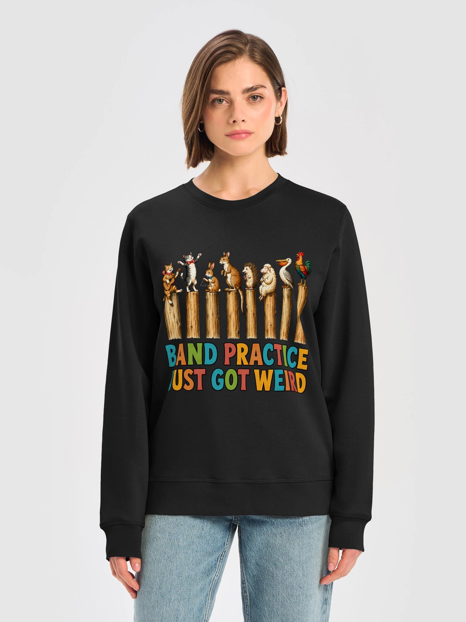 Band Practice Just Got Weird Sweatshirt product image (23)