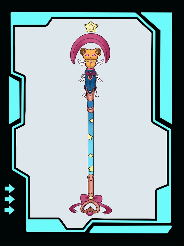[PRE ORDER] Mythic Staff Keychain product image (1)
