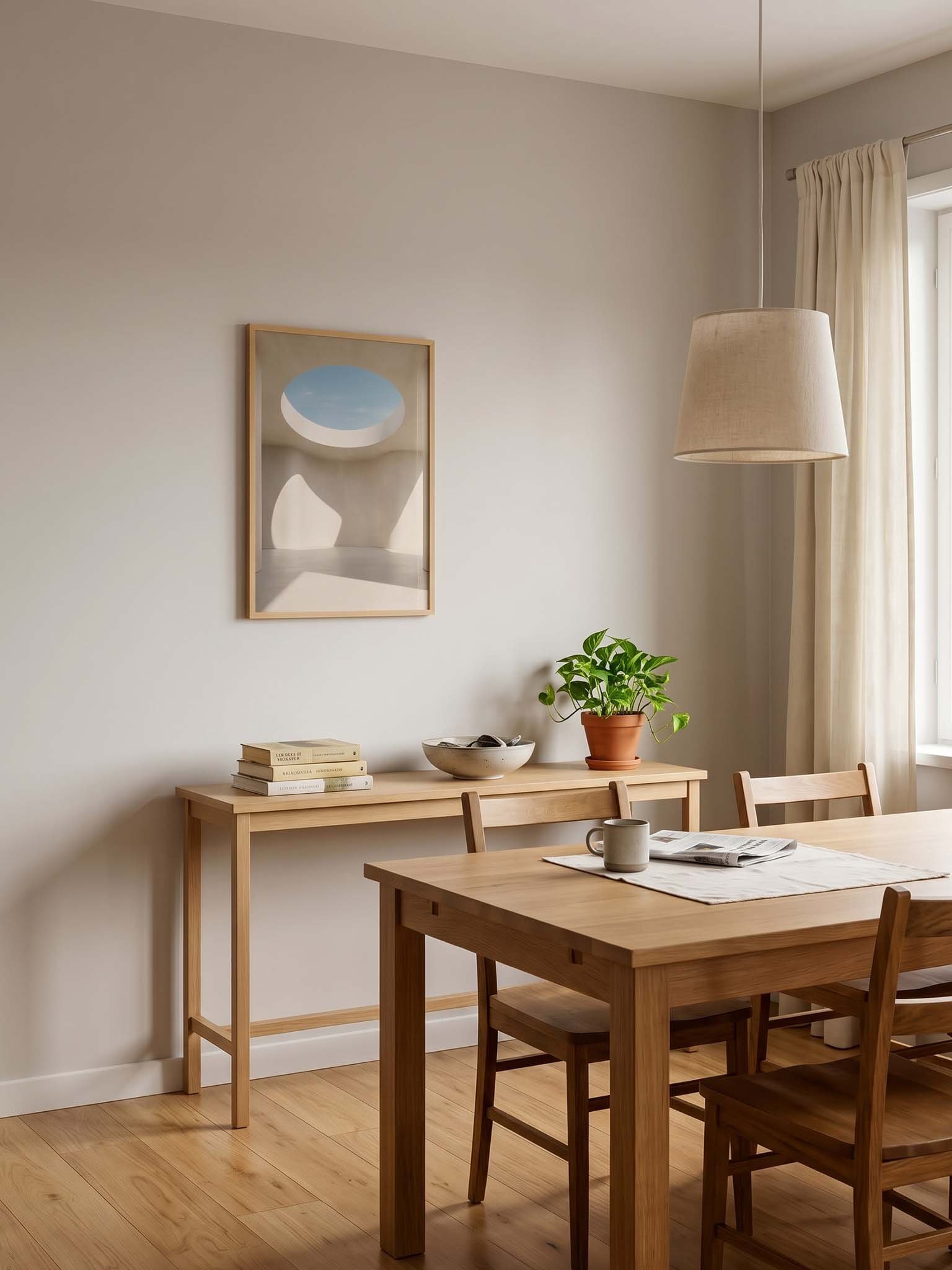 The Quiet Room - Minimalist Architectural Wall Art product image (73)